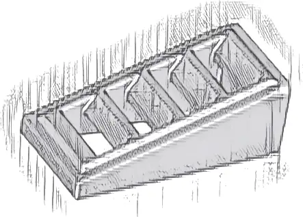 Slope 18 2 x 1 x 2/3 with Grille