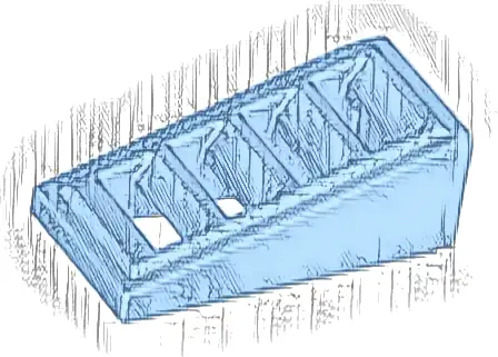 Slope 18 2 x 1 x 2/3 with Grille