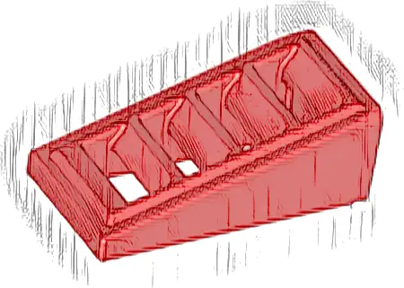 Slope 18 2 x 1 x 2/3 with Grille