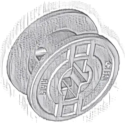 String Reel 2 x 2 x 1 Drum with Axle Hole