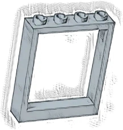 Door, Frame 1 x 4 x 4 Lift