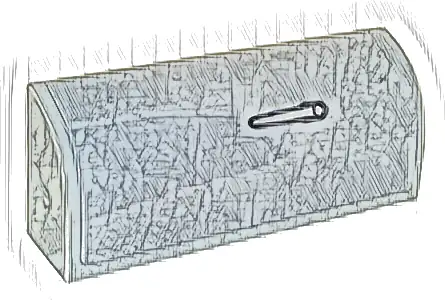 Slope, Curved 1 x 4 x 1 1/3 with Silver and Black Door Handle Pattern Model Left Side (Sticker) - Set 76911