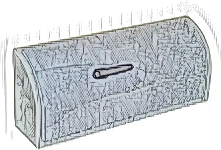 Slope, Curved 1 x 4 x 1 1/3 with Silver and Black Door Handle Pattern Model Right Side (Sticker) - Set 76911