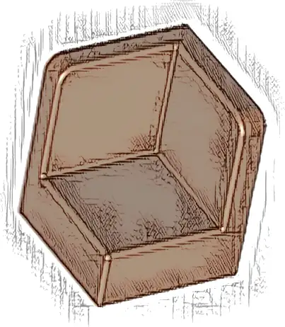 Panel 1 x 1 x 1 Corner