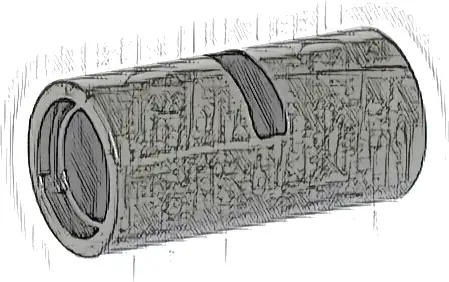 Technic, Pin Connector Round 2L with Slot (Pin Joiner Round)