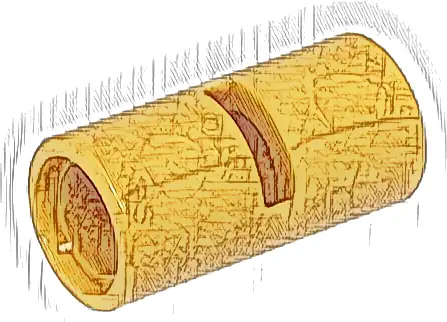 Technic, Pin Connector Round 2L with Slot (Pin Joiner Round)