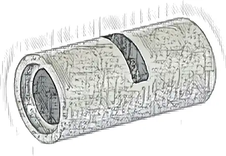 Technic, Pin Connector Round 2L with Slot (Pin Joiner Round)