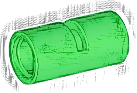 Technic, Pin Connector Round 2L with Slot (Pin Joiner Round)