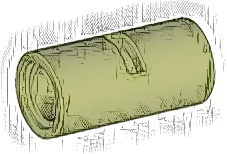 Technic, Pin Connector Round 2L with Slot (Pin Joiner Round)