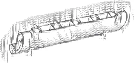 Technic, Panel Curved 11 x 3 with 2 Pin Holes through Panel Surface
