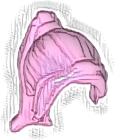 Minifigure, Hair Female Ponytail Long with Side Bangs