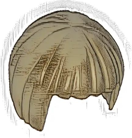 Minifigure, Hair Short, Bob Cut