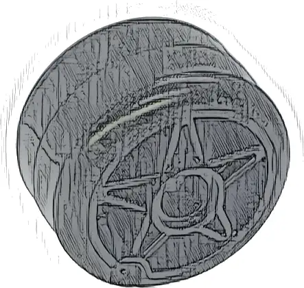 Wheel 24 x 15 with Pin Hole with Molded Black Hard Plastic Tire Pattern