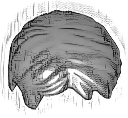 Minifigure, Hair Short Tousled with Side Part