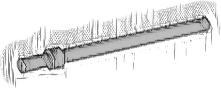 Bar   6L with Stop Ring