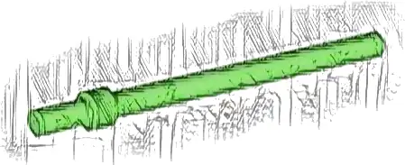 Bar   6L with Stop Ring