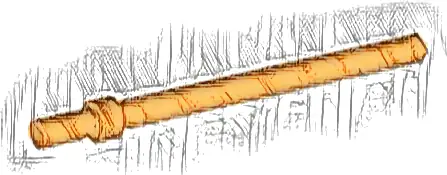 Bar   6L with Stop Ring