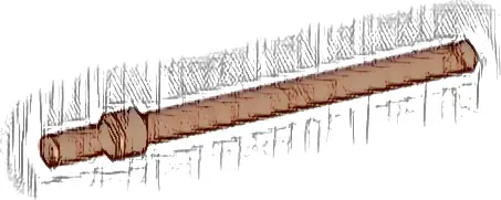 Bar   6L with Stop Ring