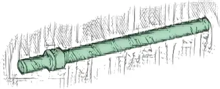 Bar   6L with Stop Ring