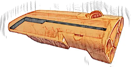 Technic, Panel Fairing # 4 Small Smooth Long, Side B with Black Line Pattern (Sticker) - Set 42120