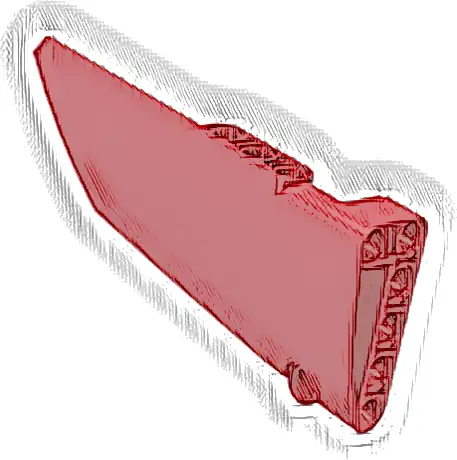 Technic, Panel Fairing #17 Large Smooth, Side A