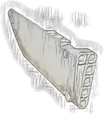 Technic, Panel Fairing #17 Large Smooth, Side A