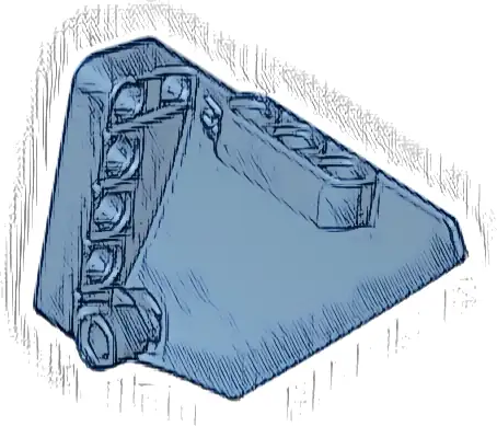 Technic, Panel Fairing #13 Large Short Smooth, Side A