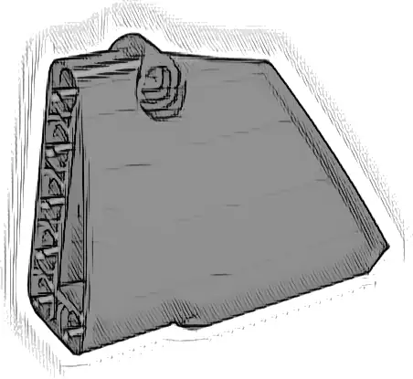 Technic, Panel Fairing #13 Large Short Smooth, Side A