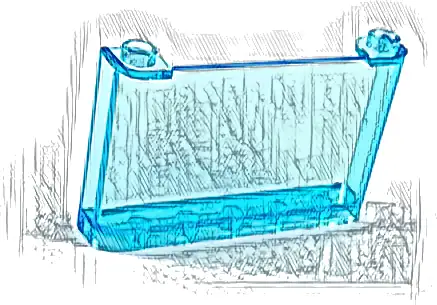 Windscreen 1 x 6 x 3