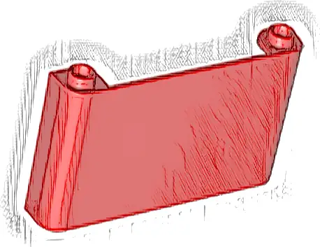 Windscreen 1 x 6 x 3