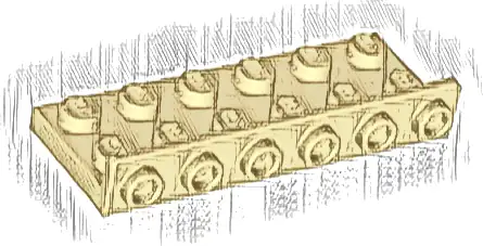 Bracket 2 x 6 - 1 x 6 Inverted
