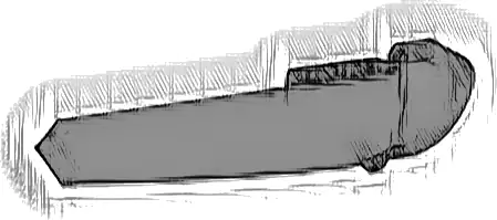 Technic, Panel Fairing # 5 Long Smooth, Side A