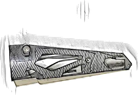 Technic, Panel Fairing # 5 Long Smooth, Side A with Silver Carbon Fiber and Air Vents Pattern (Sticker) - Sets 42151 / 42162