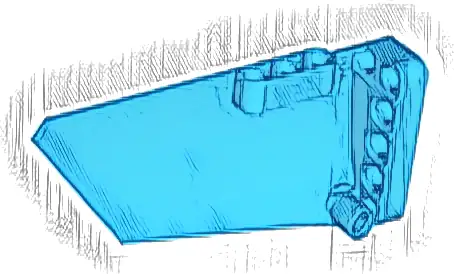 Technic, Panel Fairing #18 Large Smooth, Side B