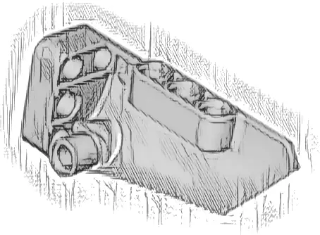 Technic, Panel Fairing # 3 Small Smooth Long, Side A
