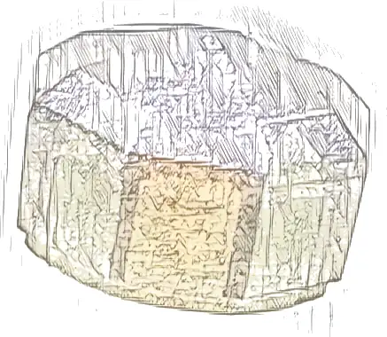 Rock 1 x 1 Jewel Octagonal