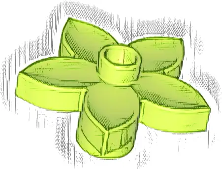 Duplo, Plant Flower with Stud