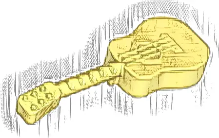 Duplo Utensil Guitar