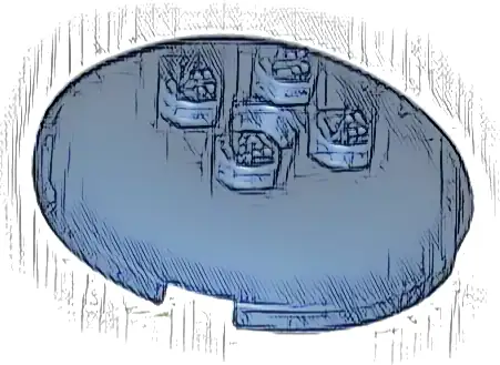 Brick, Round 4 x 4 x 2/3 Dome Top with Hole