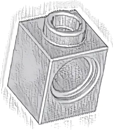 Technic, Brick 1 x 1 with Hole