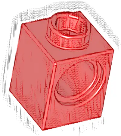 Technic, Brick 1 x 1 with Hole