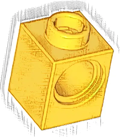 Technic, Brick 1 x 1 with Hole