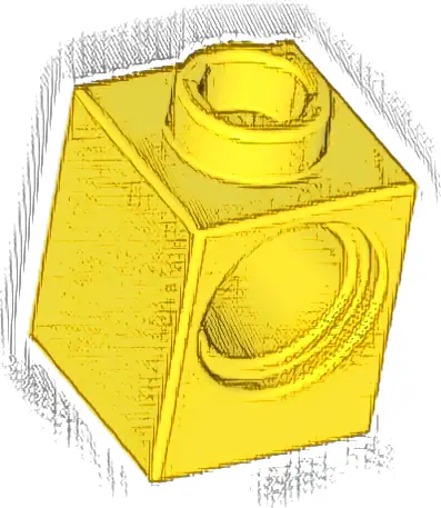 Technic, Brick 1 x 1 with Hole