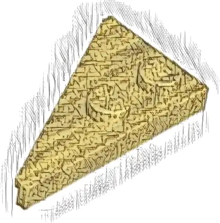 Wedge, Plate 4 x 2 Right, Pointed