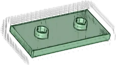 Plate, Modified 2 x 4 with 2 Studs (Double Jumper)