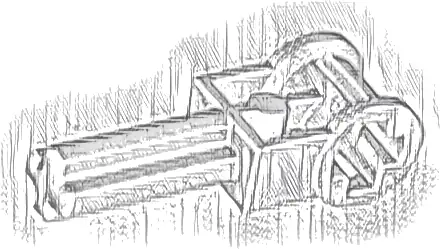 Technic, Axle  2L with Reverser Handle Axle Connector