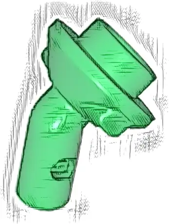 Bar   1L with Angled Hollow Stud