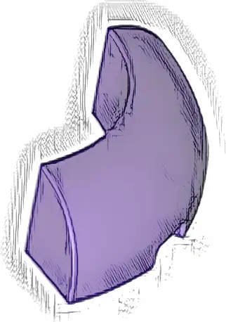 Brick, Round Corner 3 x 3 without Studs