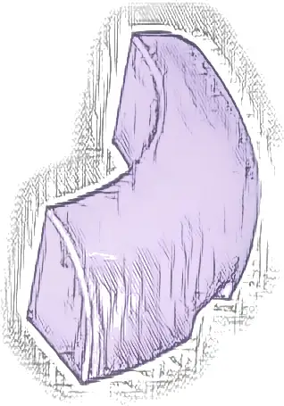 Brick, Round Corner 3 x 3 without Studs