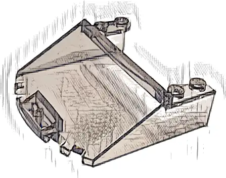 Windscreen 6 x 6 x 1 2/3